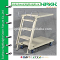 metal security ladder for supermarket